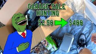 I Turned $2.50 into $400 at this Garage Sale!