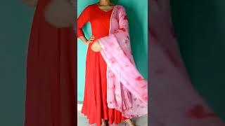 Meesho Anarkali Suit set#trending#shorts#youtubeindia#affordable#haul#meesho#viral#meeshokurtihaul