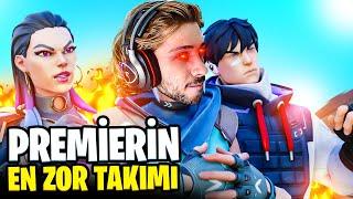 PREMİER'in EN ZOR takımıyla OYNADIK! | Valorant Turnuva