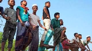 A great football match in the world's largest refugee camp!   #Rohingya #myanmar #Bangladesh