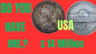 TOP 7 MOST EXPENSIVE USA JEFFERSON NICKELS WORTH A LOT OF MONEY!