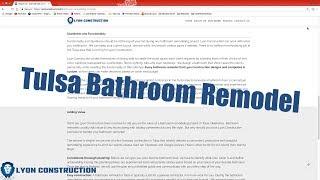 Tulsa Bathroom Remodel | Lyon Construction