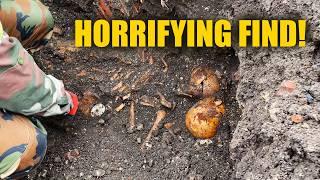 Excavations of German Soldiers. WWII Metal Detecting with XP Xtream Hunter metal detector