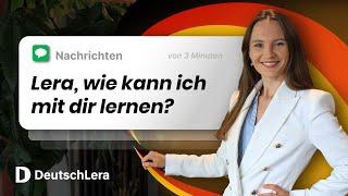 Du kannst mit MIR ab sofort Deutsch lernen I Deutsch lernen b1, b2, c1