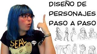 CÓMO DISEÑAR PERSONAJES PASO A PASO