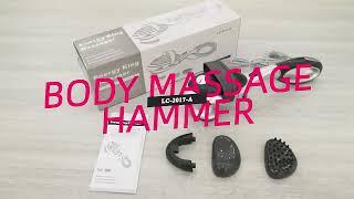 How to use a body  handheld massager？