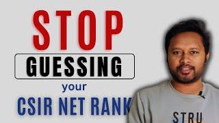 STOP Guessing Your CSIR NET Rank | PERCENTILE System EXPLAINED | All 'Bout Chemistry