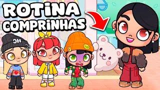 ROTINA COMPRAS PARA OS BEBÊS | AVATAR WORLD ROTINAS e HISTÓRIAS Com Bebês