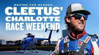 Cleetus McFarland BTS – Charlotte Visit Recap | NASCAR
