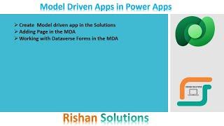 Creating Model driven App in the Solution and working with Dataverse forms