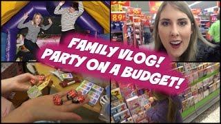 Party on a Budget Family Vlog! | Regent Bowl Great Yarmouth