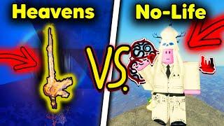 HEAVENS Rod VS. NO-LIFE Rod In Roblox Fisch! (Which One Is Better?)