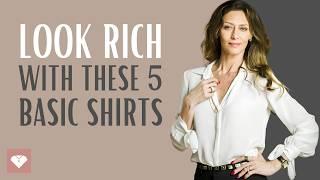 5 ELEGANT AND BASIC SHIRTS FOR YOUR WARDROBE