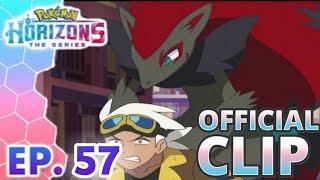 Zoroark, get off my back... | Pokemon Horizon Episode 57 Official Clip