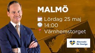 Alternativ för Sveriges Swexit-turné kommer till MALMÖ!