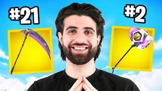 Ranking EVERY Melee Weapon in Fortnite!