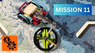 2024-2025 FLL SUBMERGED Mission 11 Sonar Discovery Solution with Spike Prime