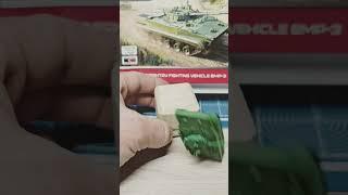 Сборная модель БМП-3. Масштаб 1/100.