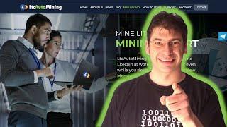 SCAM Hoy Retiro más de $240 dólares de Ltc Auto Mining (sept 2024)