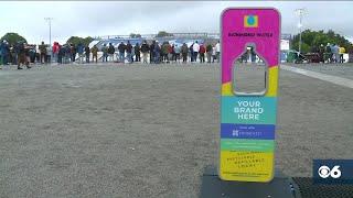 Richmond Kickers unveil new water refill stations at City Stadium