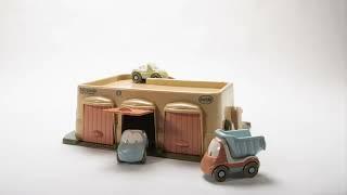 Dantoy - BIOplastic - Garage + 3 Cars Toy