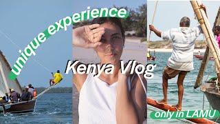 THE AMAZING DHOW BOAT RACES IN LAMU | 2021 Kenyan Travel Vlog