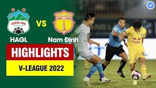 Highlights HAGL vs CLB Nam Định | Công Phượng, Văn Toàn tỏa sáng rực rỡ - HAGL tấn công mãn nhãn