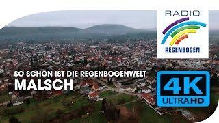 Malsch von oben | Radio Regenbogen | 4K