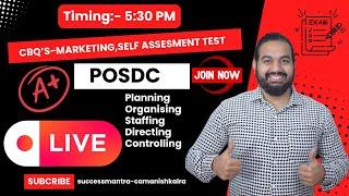 "CBQ's Marketing & POSDC Self-Assessment: Planning, Organizing, Staffing, Directing, and Controlling