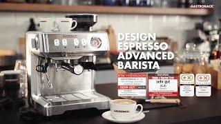 Gastroback Design Espresso Advanced Barista | Kaffee in Coffeeshop Qualität