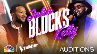 John Holiday's Surprising Voice Is Perfect for Ella Fitzgerald's "Misty" - The Voice Blind Auditions