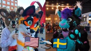 USA Furries Try European Furry Conventions! - Nordic Fuzz Con Review & Recap!