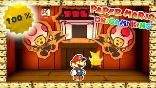 Ninja-Parcours 100% - Paper Mario: The Origami King Komplettlösung