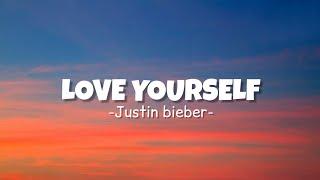 Justin Bieber - Love Yourself (Lyrics) | VinsMusic