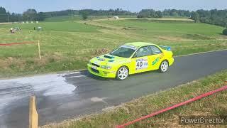 rallye de la fourme d'ambert 2024 es1 ( 0 à 113 ) le monde du rallye est triste rip emmanuel 