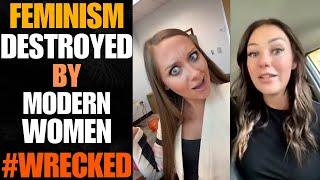 Delusional Feminists Making A Fool of FEMINISM For 40 Minutes | IS SHE REGRETTING? | MGTOW