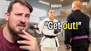 Karate and BJJ has the WEIRDEST Rivalry