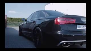 Audi A6 4G Limousine mit Eibach Gewindefedern und 20 " Twin-Monotube Felgen