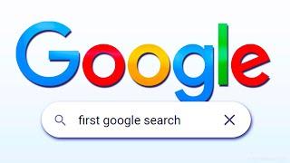 The Very First Google Search In History EXPLAINED!