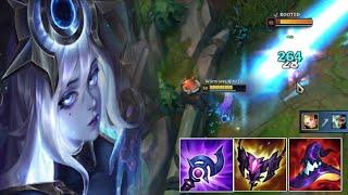 LUX  GamePlay Soloq  - I outplayed this Riven in lane and trolled the teamfight /LUX VS Riven