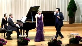 Deanna Breiwick, soprano; Takaoki Onishi, baritone; Jonathan Ware, piano: Pronto io son