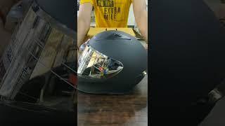 Vega Bolt Matt Black Helmet Unboxing