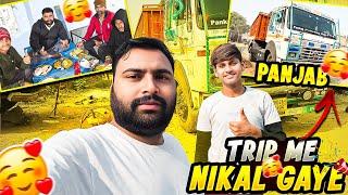 Finally Punjab Trip Me Nikal Gaye || Aayush Ka Truck Life experience  || #Vlog