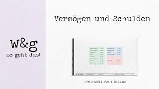 FWZ 1 Bilanz - #1 Vermögen und Schulden