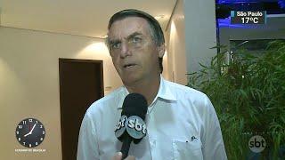 Bolsonaro parabeniza TSE por decisão sobre candidatura de Lula | SBT Brasil (01/09/18)