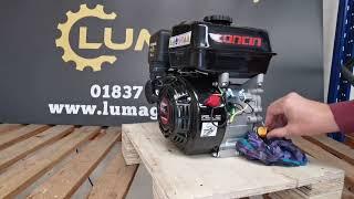 Loncin G200 starting up, from new