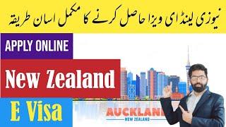 New Zealand E Visa For Pakistani | How To Apply New Zealand E Visa Online From Pakistan