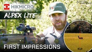 HIKMICRO ALPEX Lite Digital Day/Night Vision Riflescope First Impressions