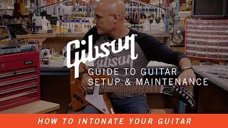 How To Intonate Your Guitar (Adjust Intonation On Electric Guitar)