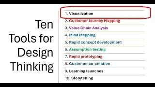 Ten Design Thinking Tools - Visualization